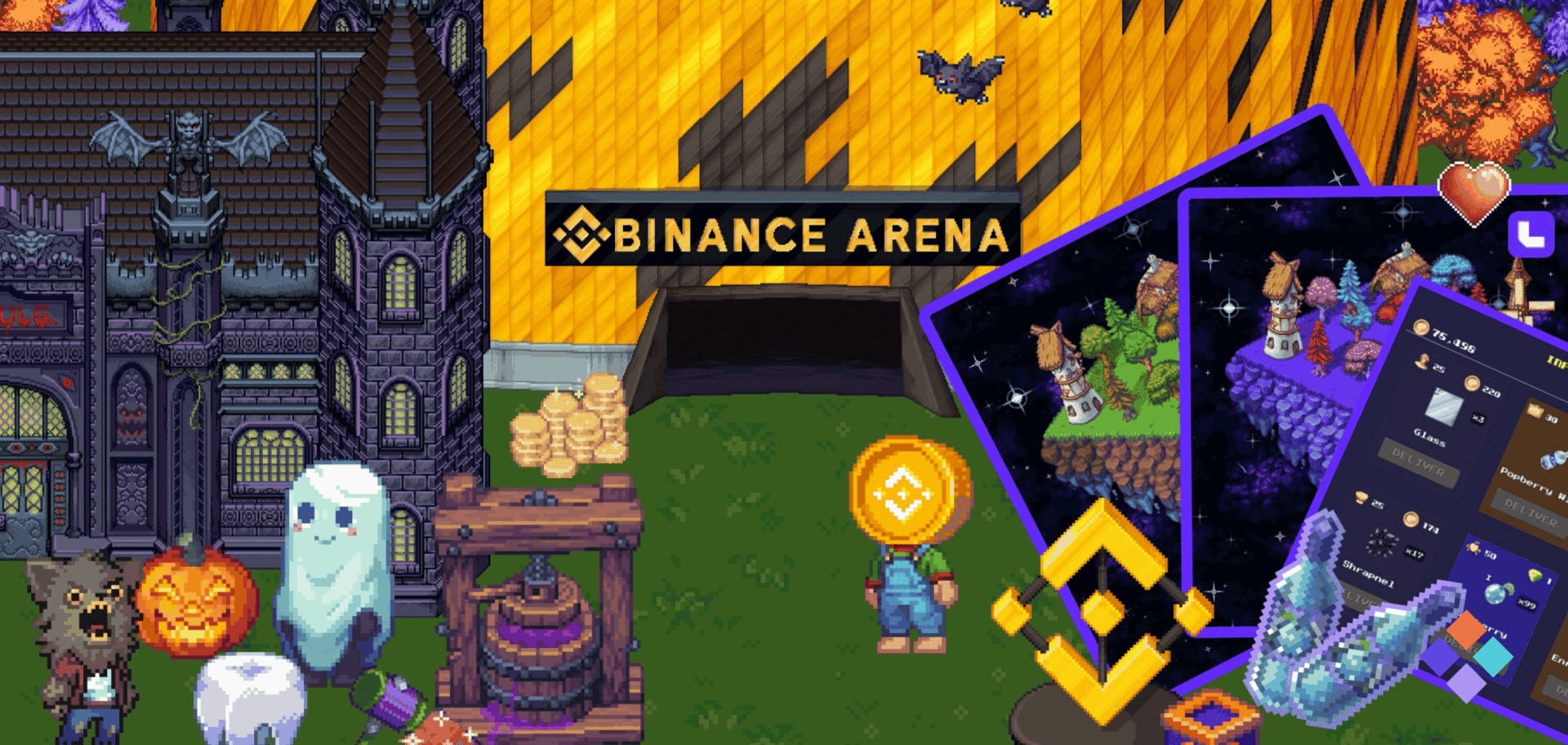 Pixels Launches Halloween Event and Binance-Themed Rewards